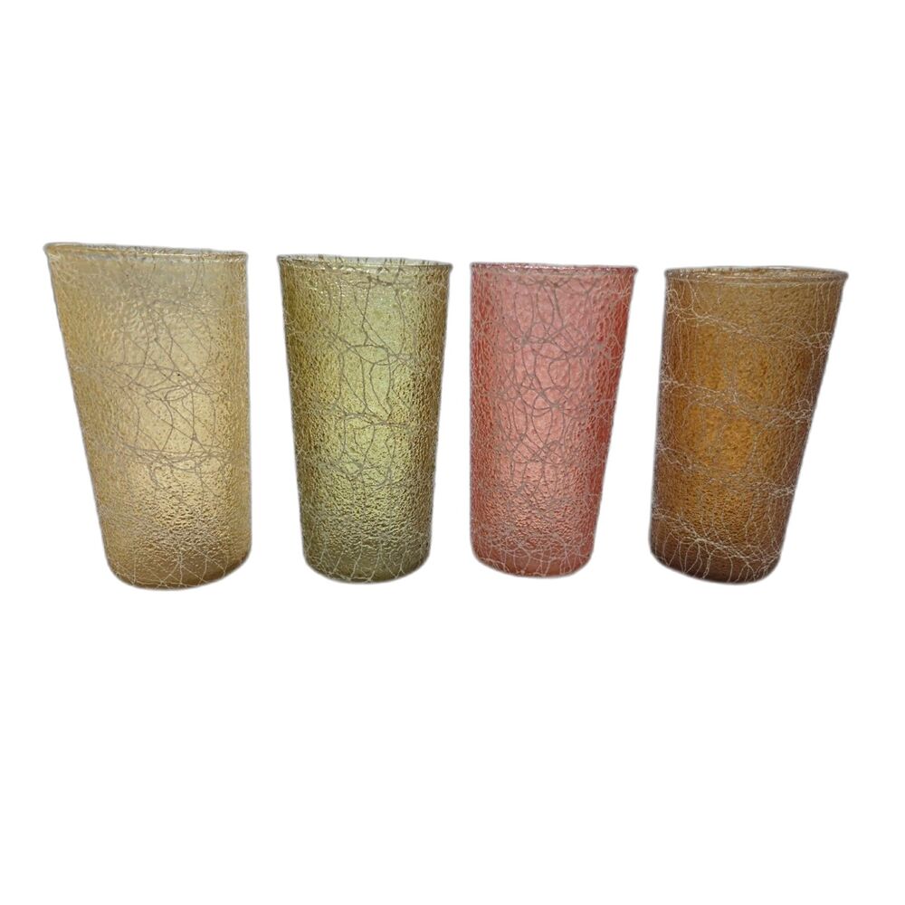 Vintage Color Craft "Spaghetti String" glasses 1960's